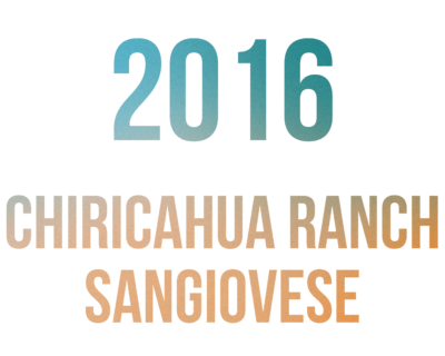 2016 Chiricahua Ranch Sangiovese